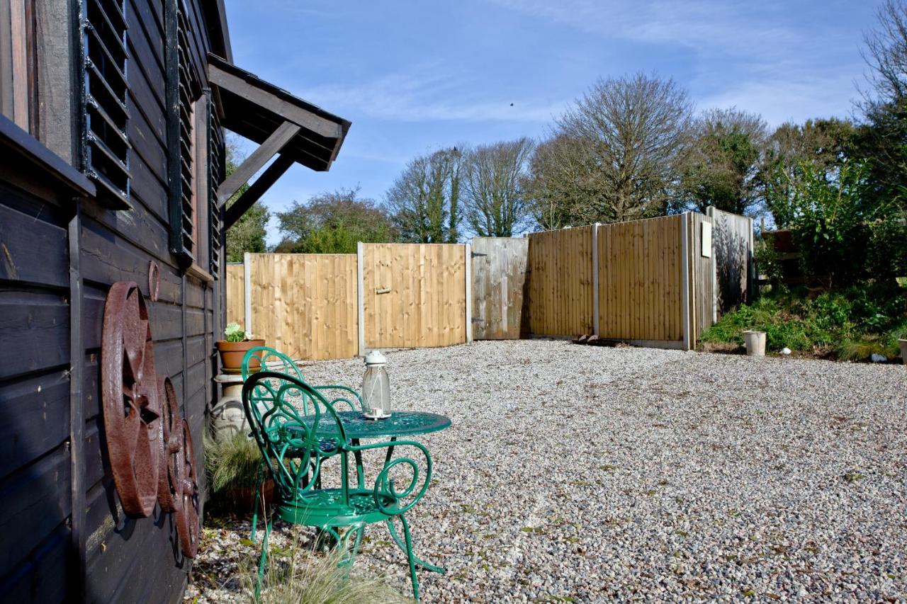 The Cabin At Hillhead Farm St Columb Major Esterno foto